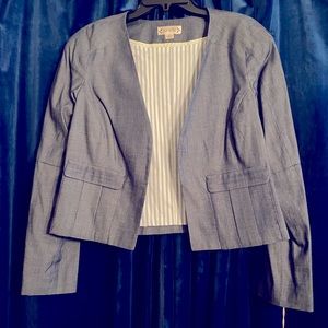 NWT Nanette Lepore Bell Sleeve Blazer